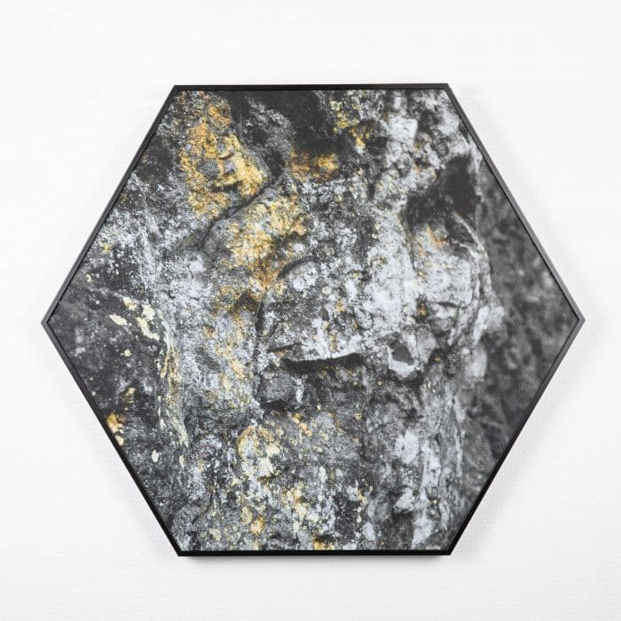 Acoustic Hexagon Panels with Custom Print 3