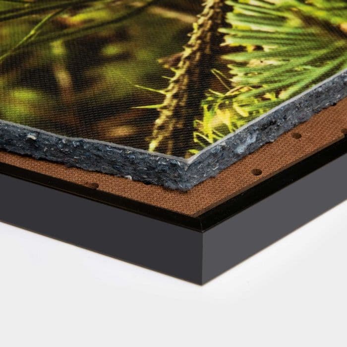 Acoustic Hexagon Panels with Custom Print 4