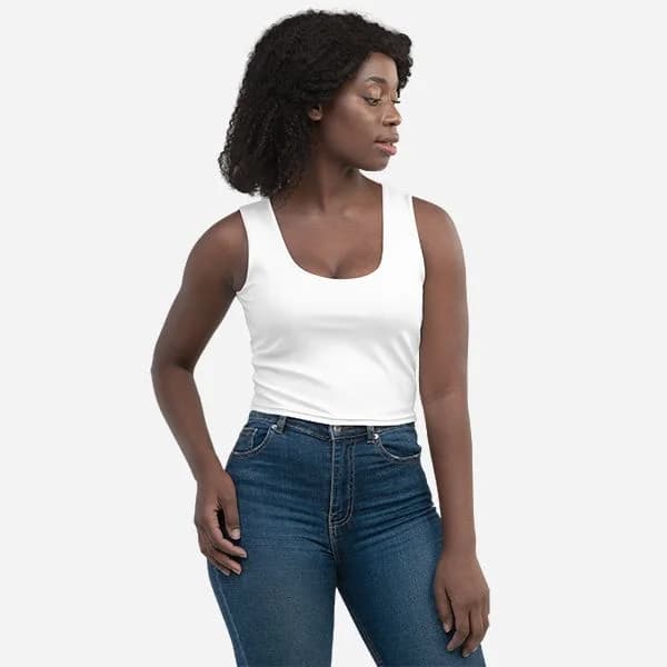 Crop top with print - productafbeelding 11
