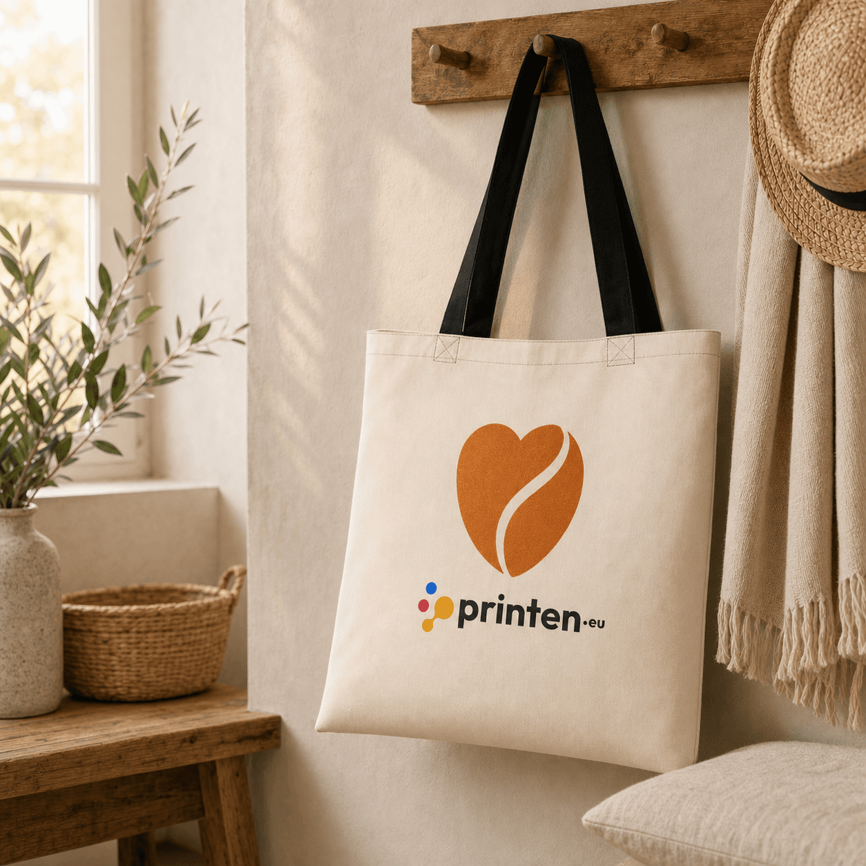 Sac cabas personnalisé avec votre design - productafbeelding 1