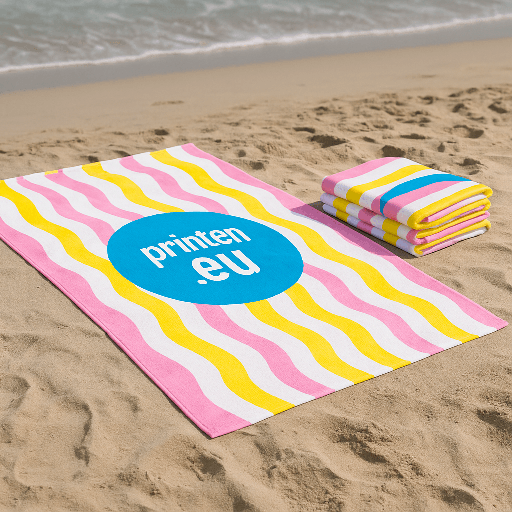 All-over bedrukte handdoek