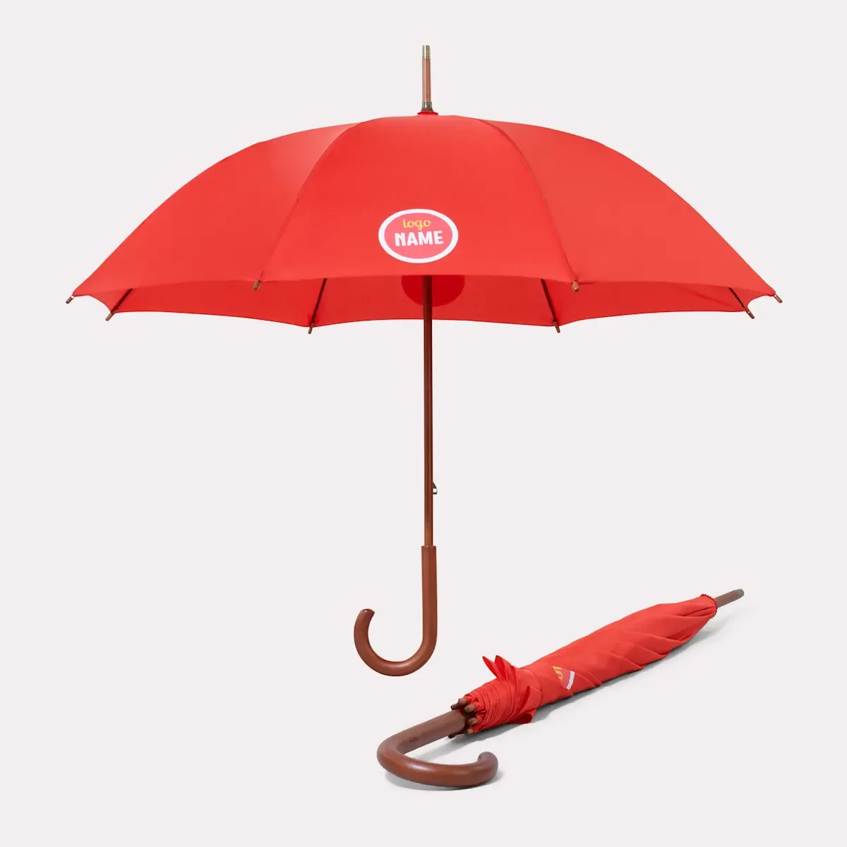 Eco Compact Umbrella Falcone Windproof 102 cm - productafbeelding 1