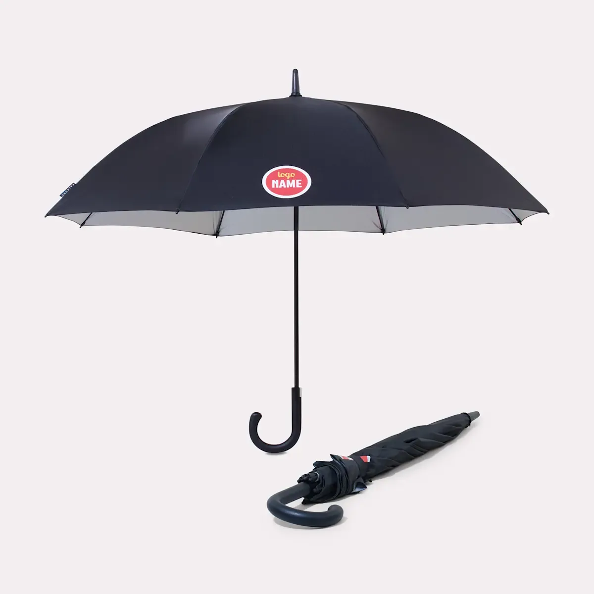 Golfschirm Falcone Automatisch Winddicht Zweifarbig 120 cm - productafbeelding 1