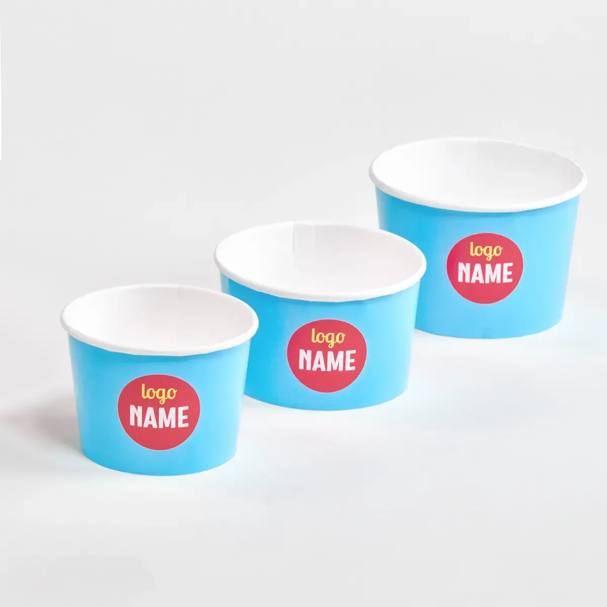 Ice cream cups - flexo - productafbeelding 1