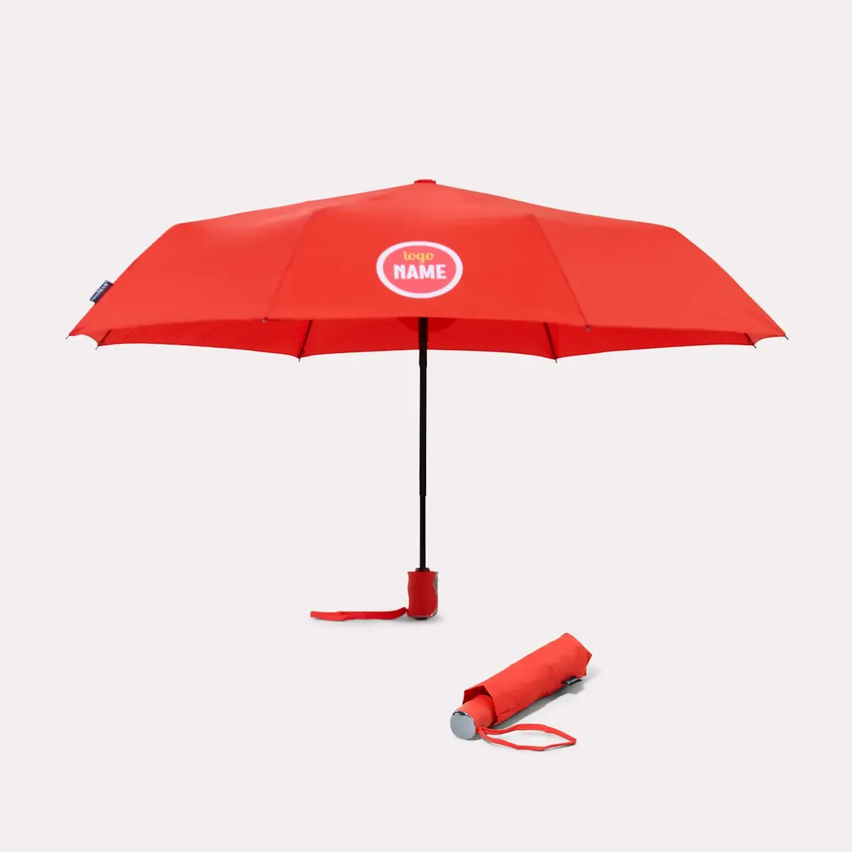 Parapluie pliant Minimax ouverture et fermeture automatiques coupe-vent 100 cm - productafbeelding 1