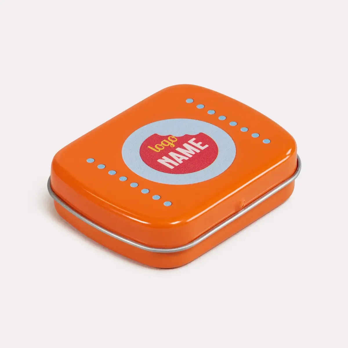 Bedrukte scharnierblikjes met mints - productafbeelding 1