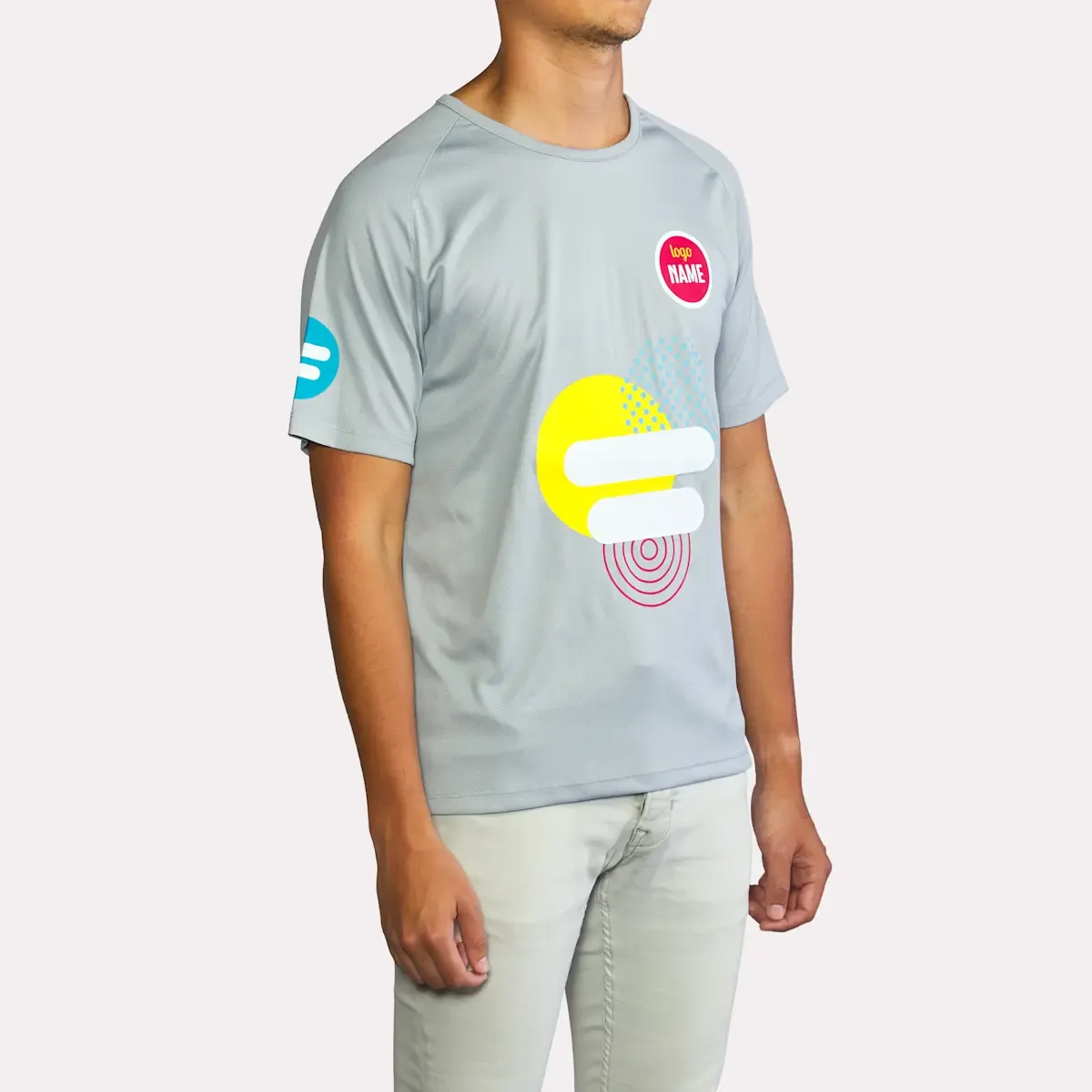 Sol's Sporty Sportshirt met Bedrukking