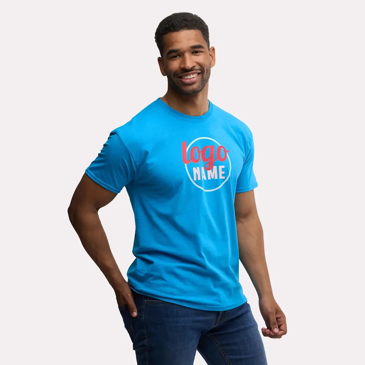 Fruit of the Loom Original T-shirt met Bedrukking