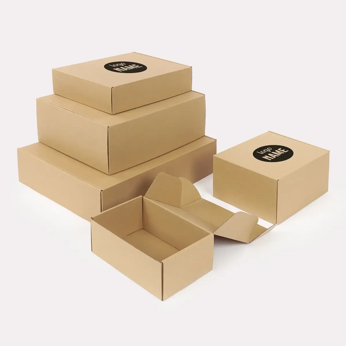 Cartons d'expédition - non imprimés / sérigraphie - productafbeelding 1