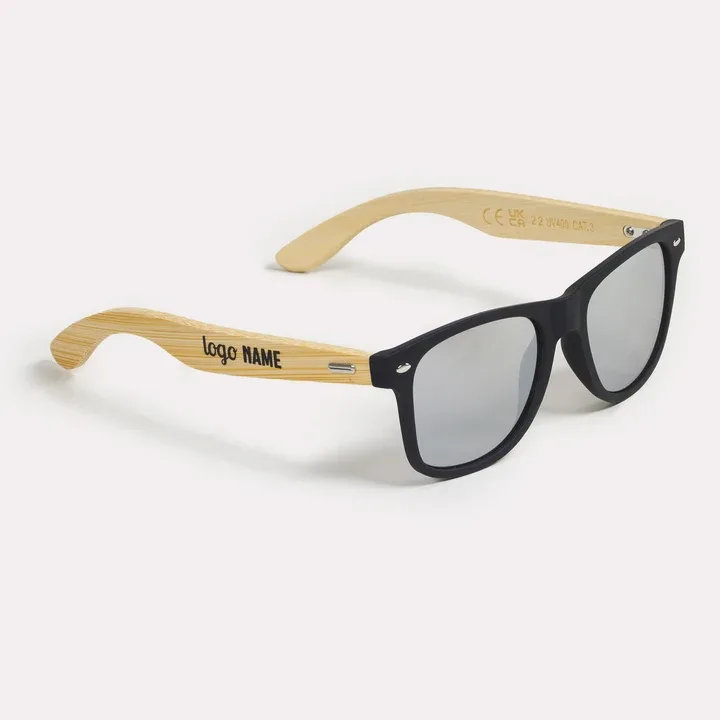 Lunettes de soleil en bambou