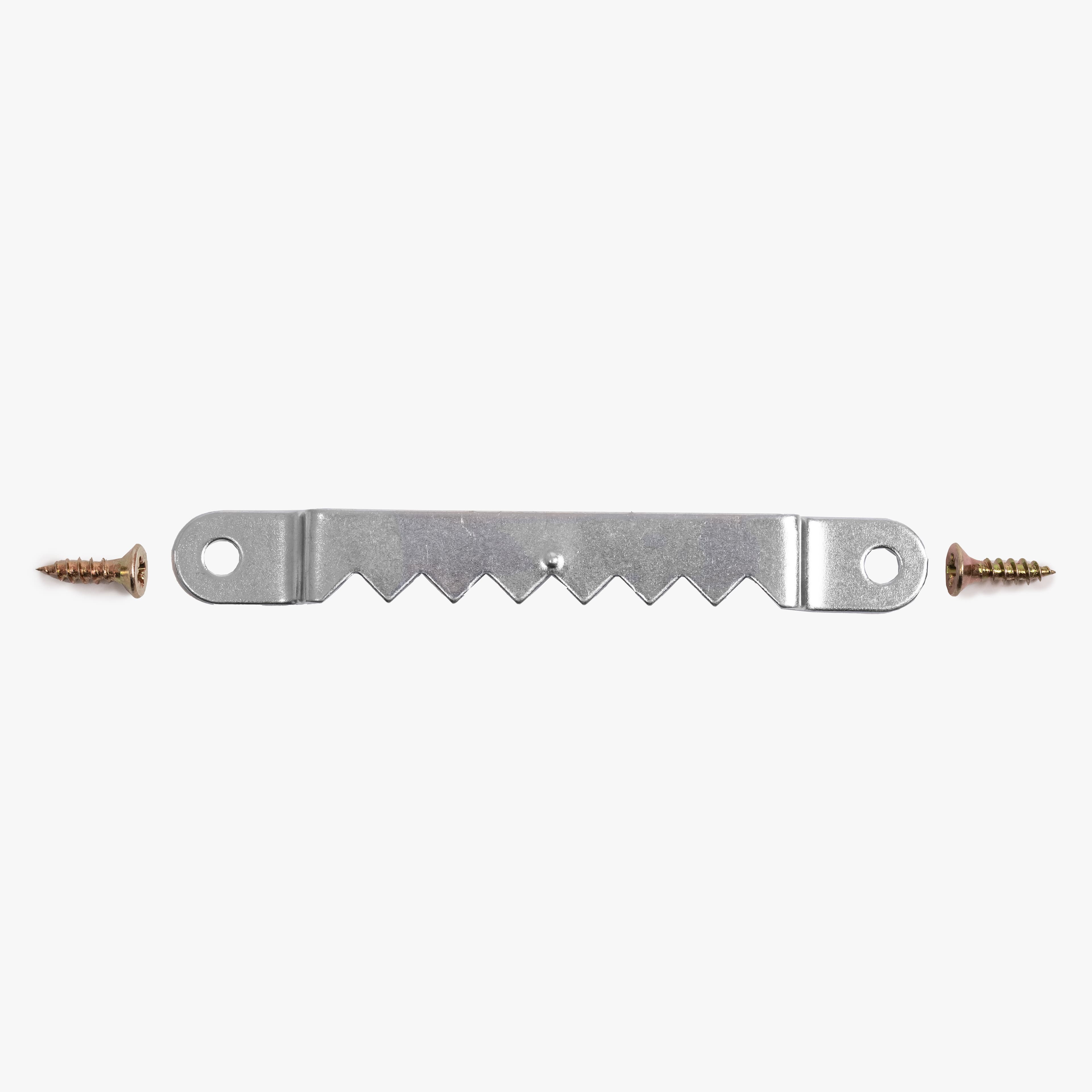 Zackenaufhänger 2 mm, verzinkter Stahl - productafbeelding 1