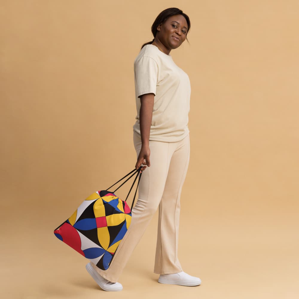 Sac de sport à cordon avec impression