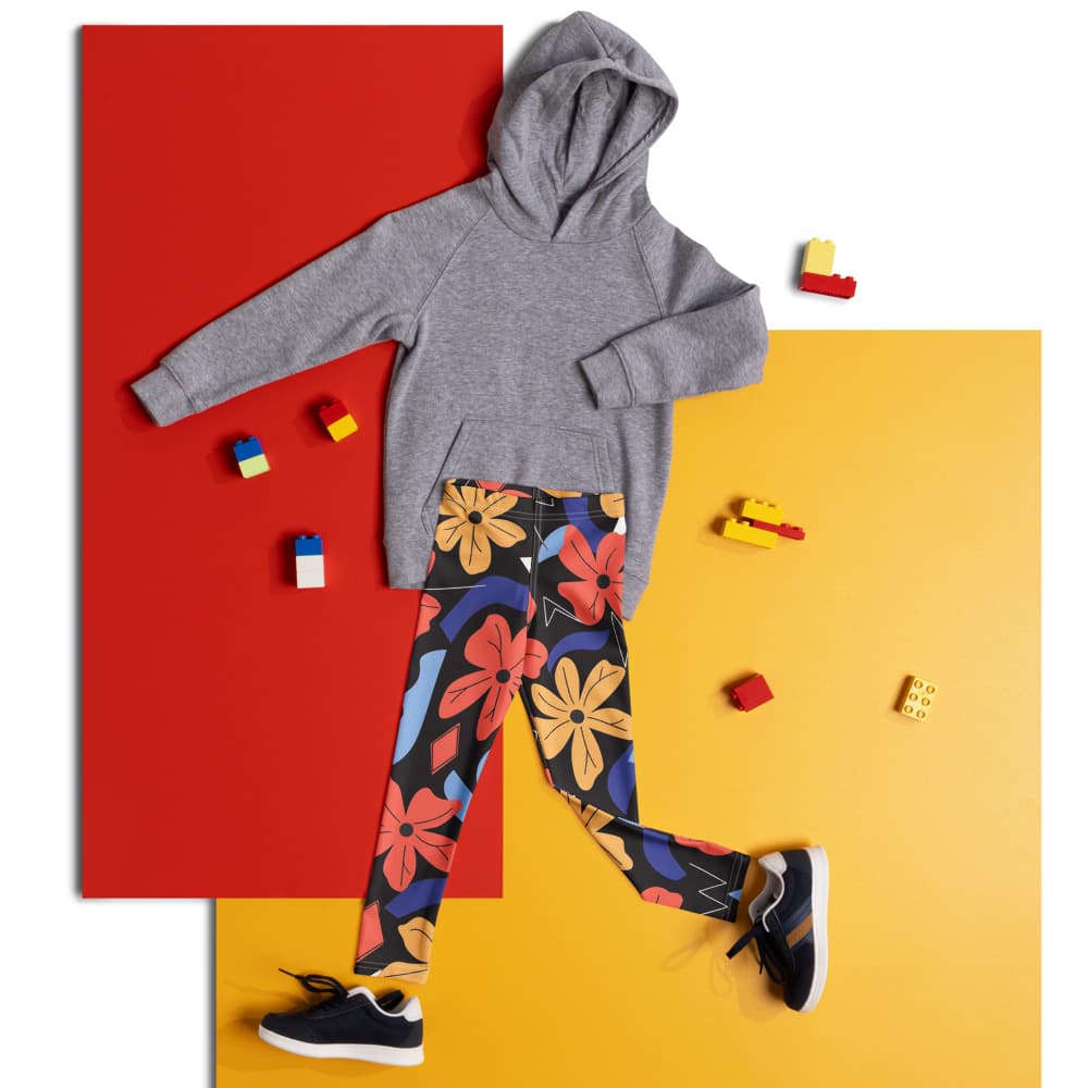 Kinder legging met all-over print