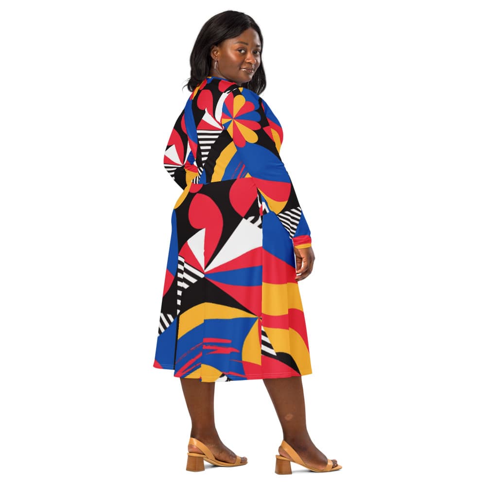 T-Shirt-Kleid mit All-over-Print - productafbeelding 1