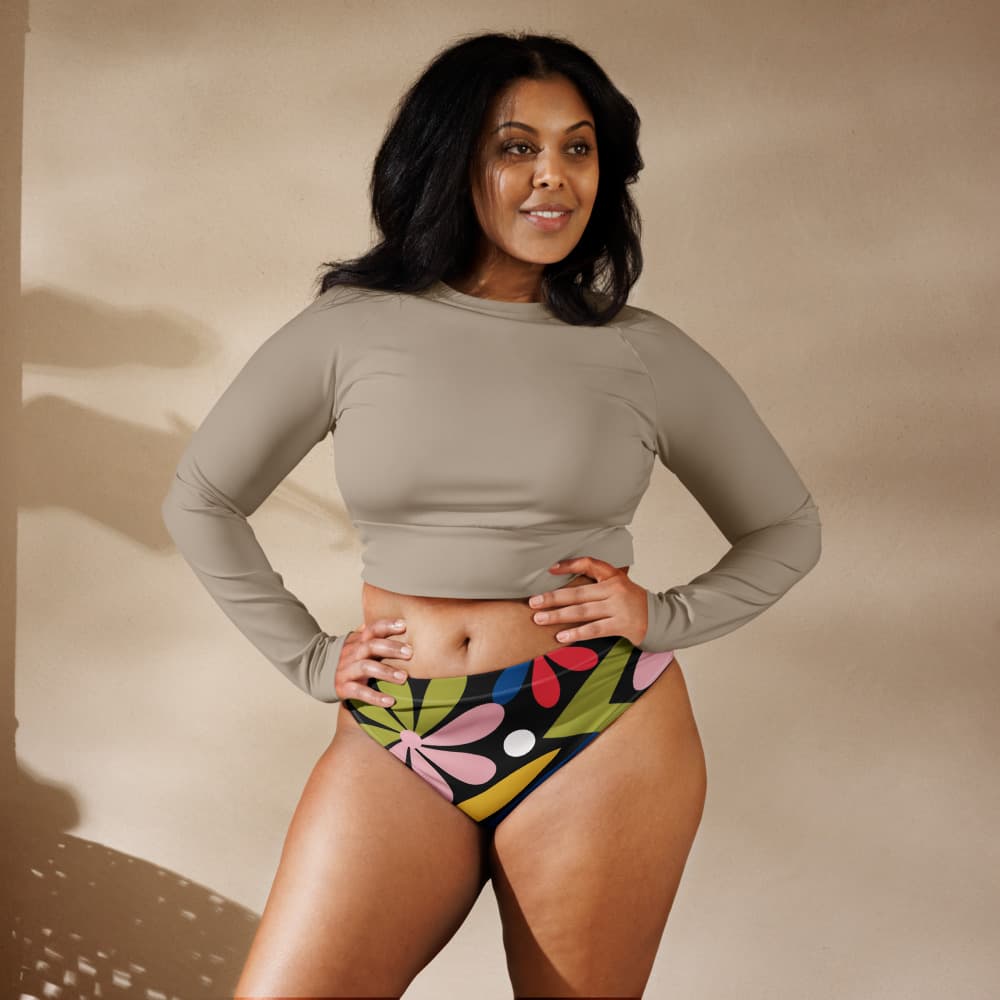 Bikini bottom with all-over print - productafbeelding 1