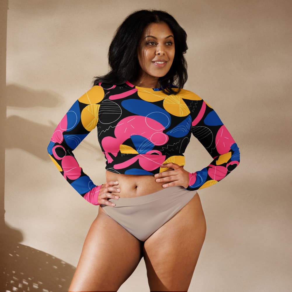 Crop top with print - productafbeelding 1