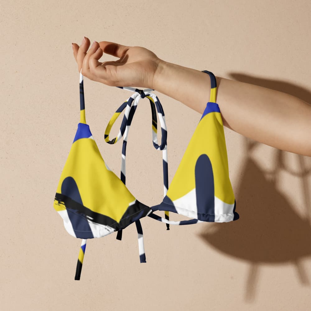 Bikinitop met all-over print - productafbeelding 1