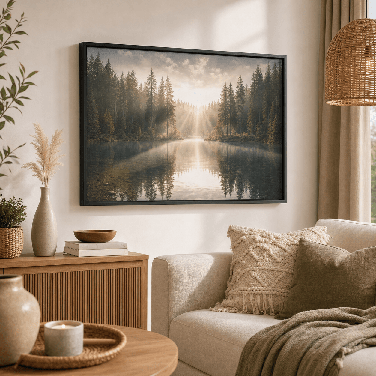 Fotopaneel met baklijst