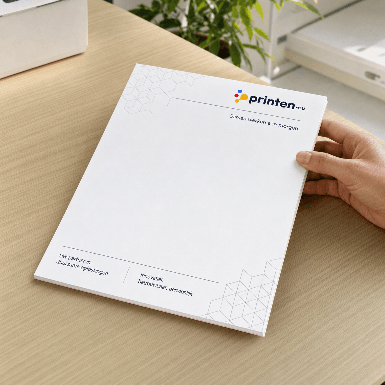 Papier à en-tête imprimé à votre image