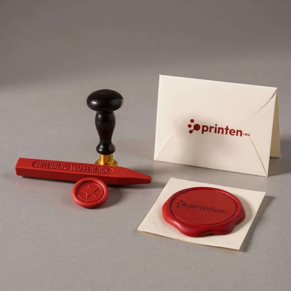 Sealing wax sticks, wax gun and wax seal accessories - productafbeelding 1