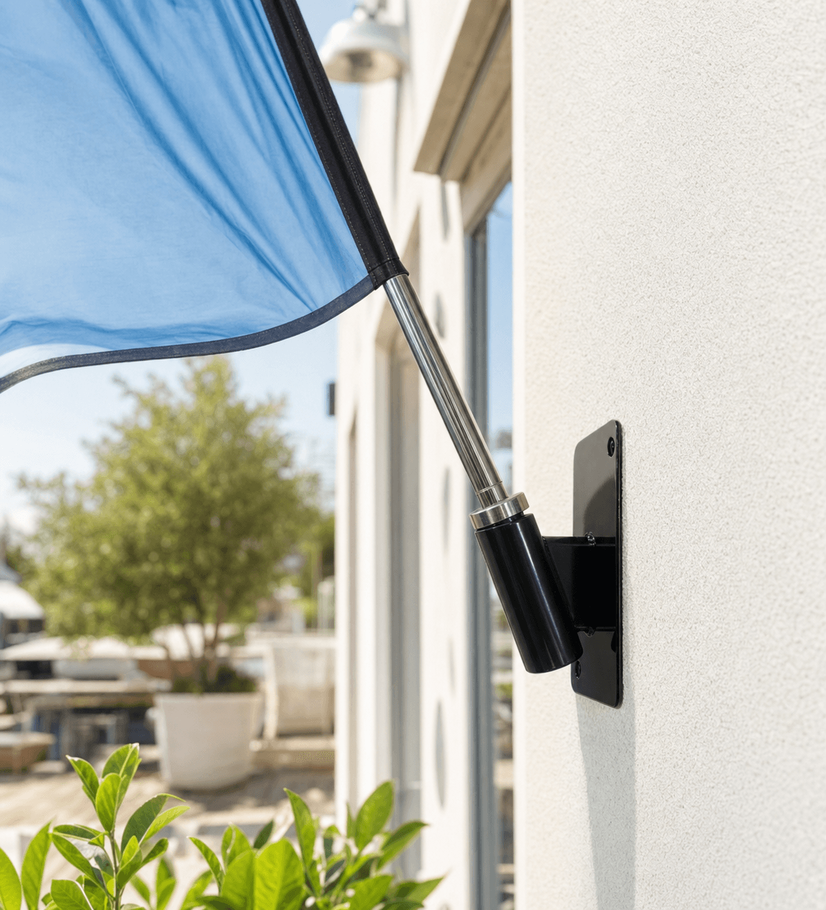Muurbevestiging voor beachflag