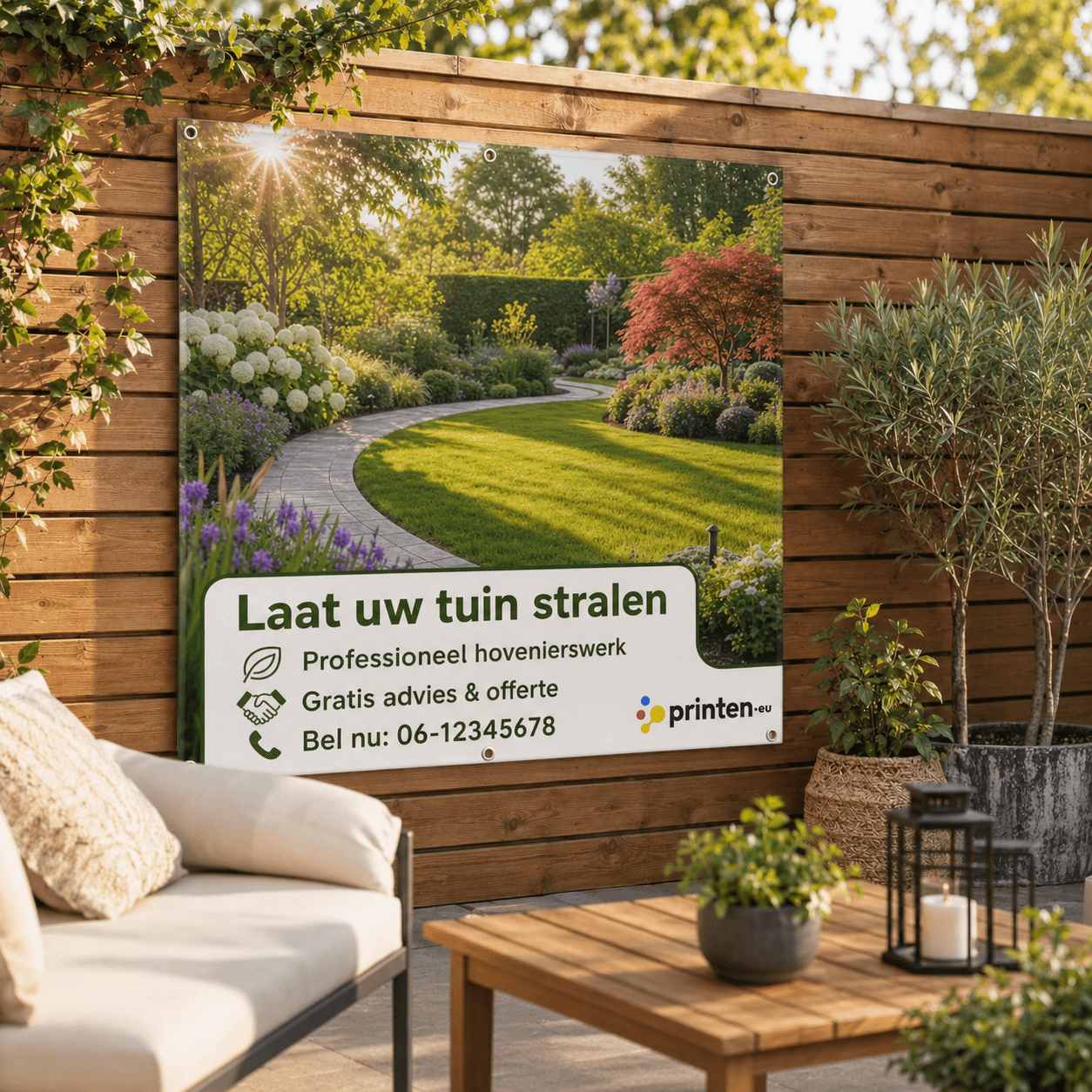 Garden poster