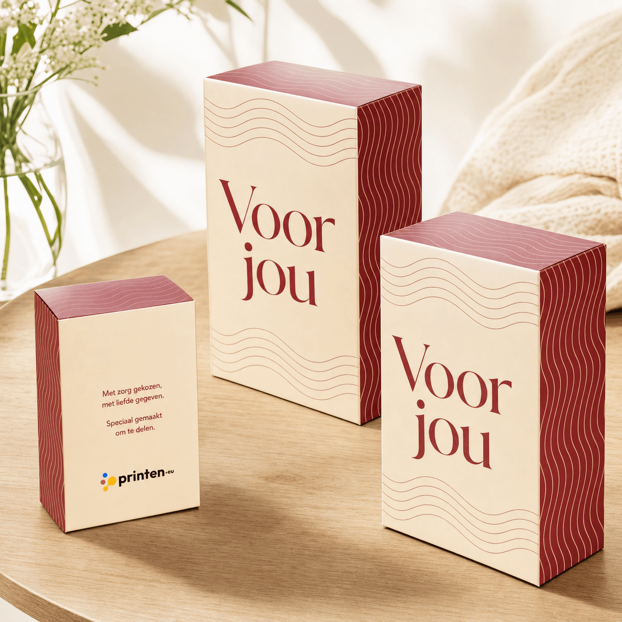 Verpakkingsdoosjes met Full Colour Bedrukking
